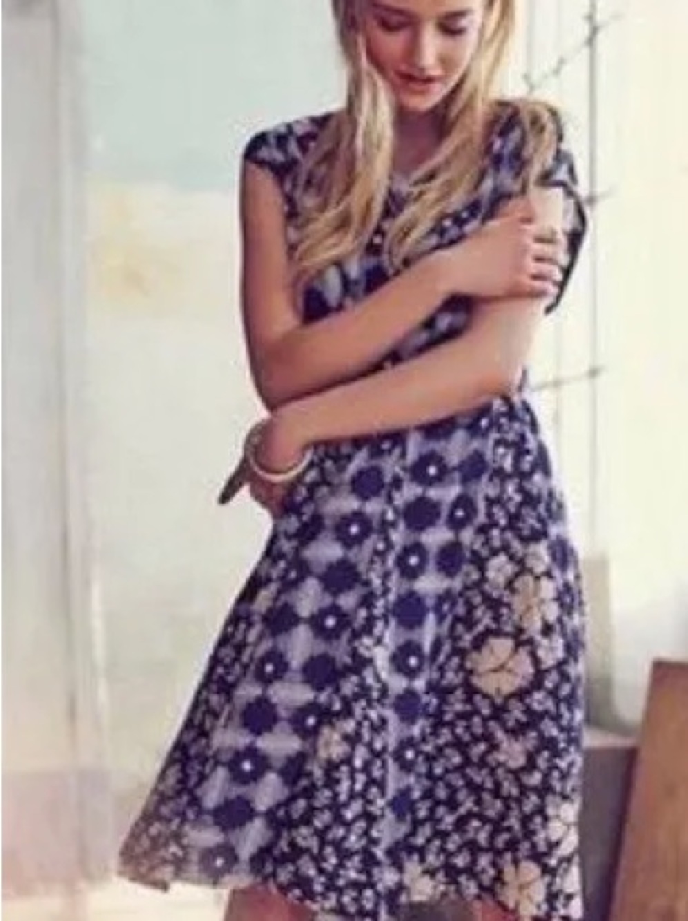 Anthropologie NEW Maeve Indiga Swing Dress
